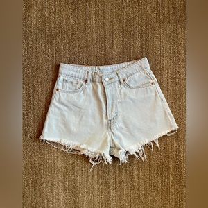 H&M Vintage High Denim Shorts